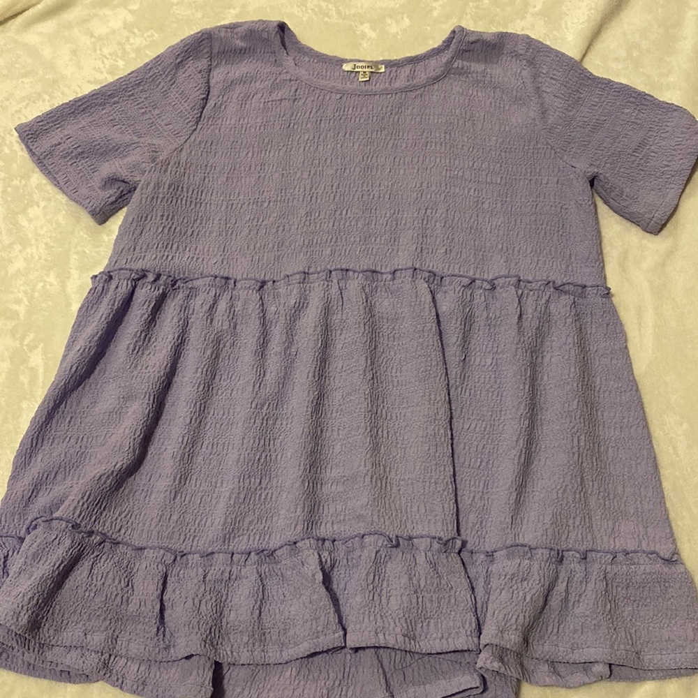 ✨3/$15✨ Purple Boutique Top Jodifl Medium
